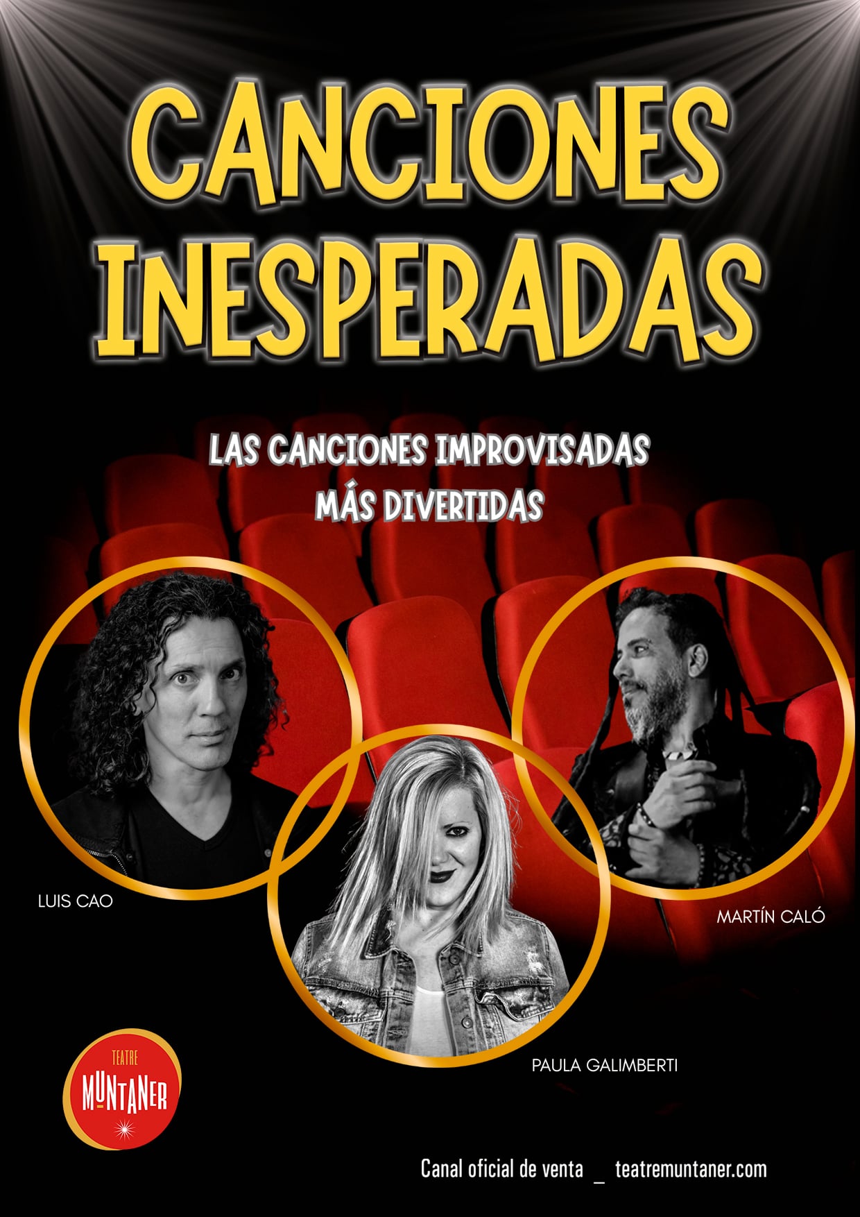 Cançons Inesperades - Paula Galimberti - Luis Cao - Martin Calo